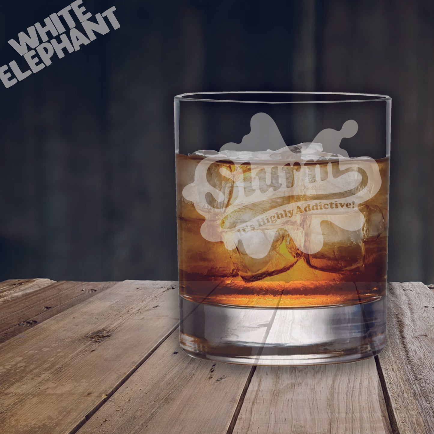 Slurm Futurama Inspired Laser Etched Whiskey / High-Ball / Pint / Tankard Glass