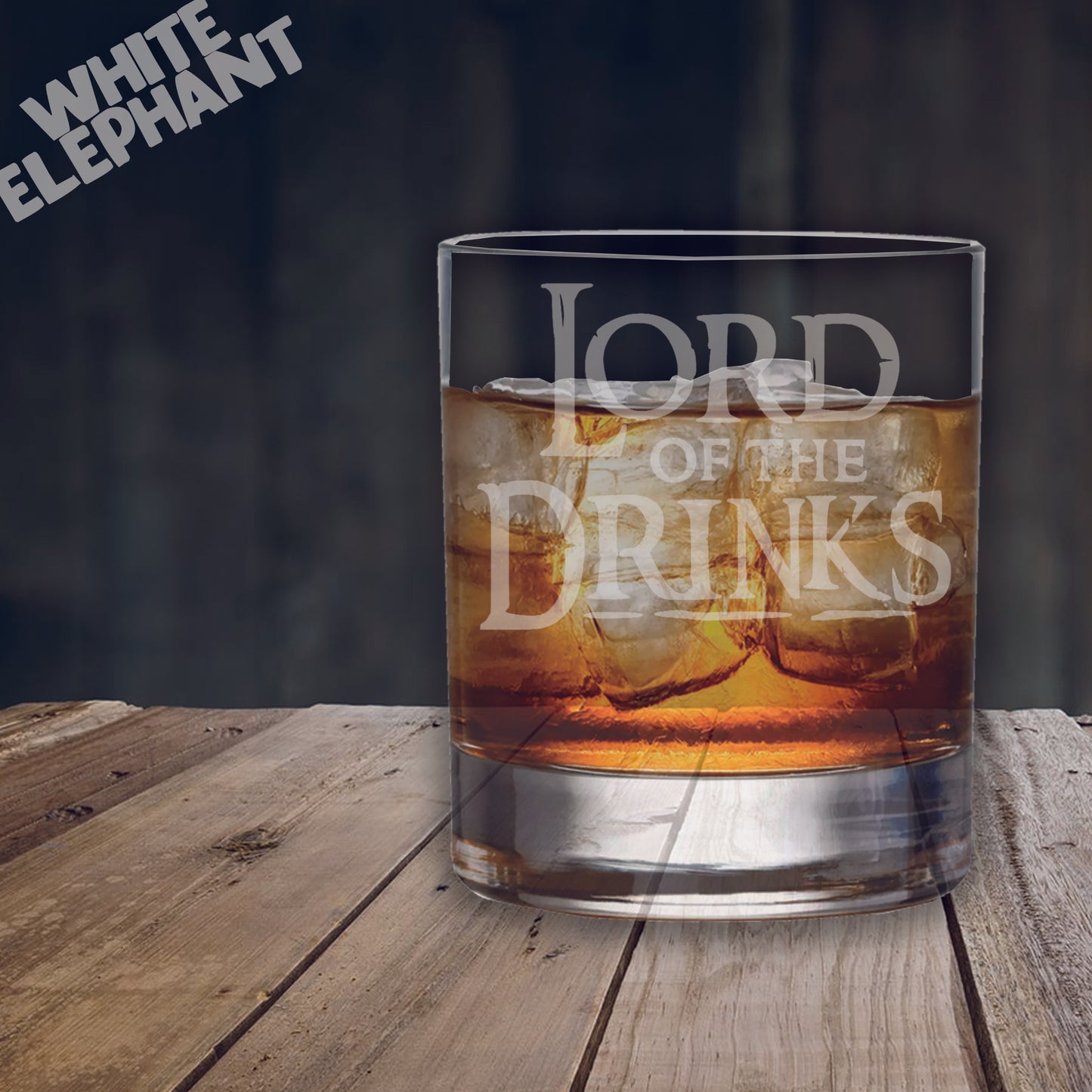 Lord of the Drinks Laser Etched Whiskey / High-Ball / Pint / Tankard Glass