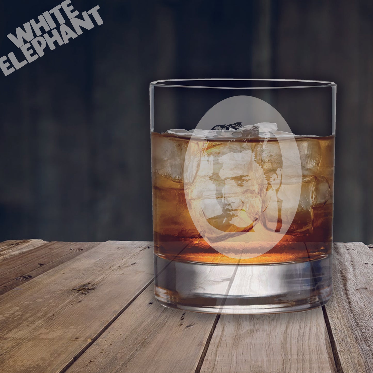 Elvis Presley Inspired Laser Etched Whiskey / High-Ball / Pint / Tankard Glass