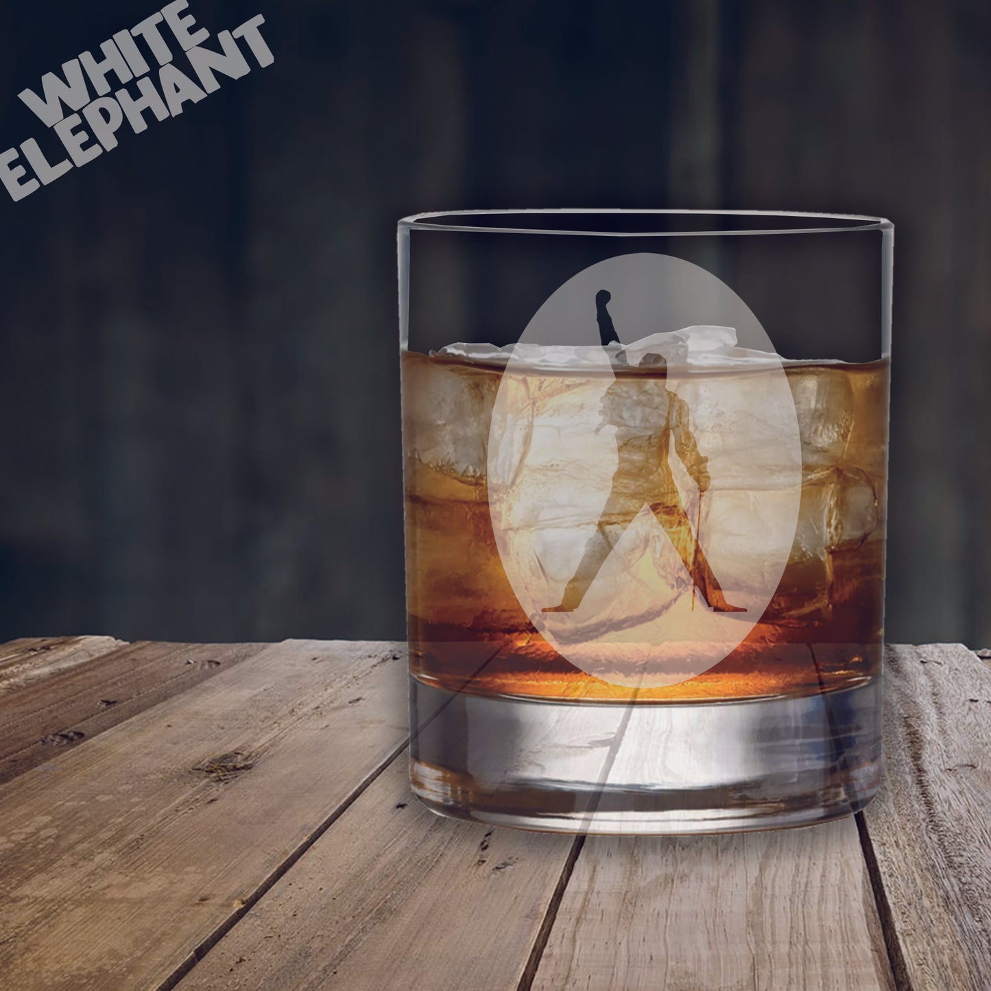 Freddie Mercury Inspired Laser Etched Whiskey / High-Ball / Pint / Tankard Glass