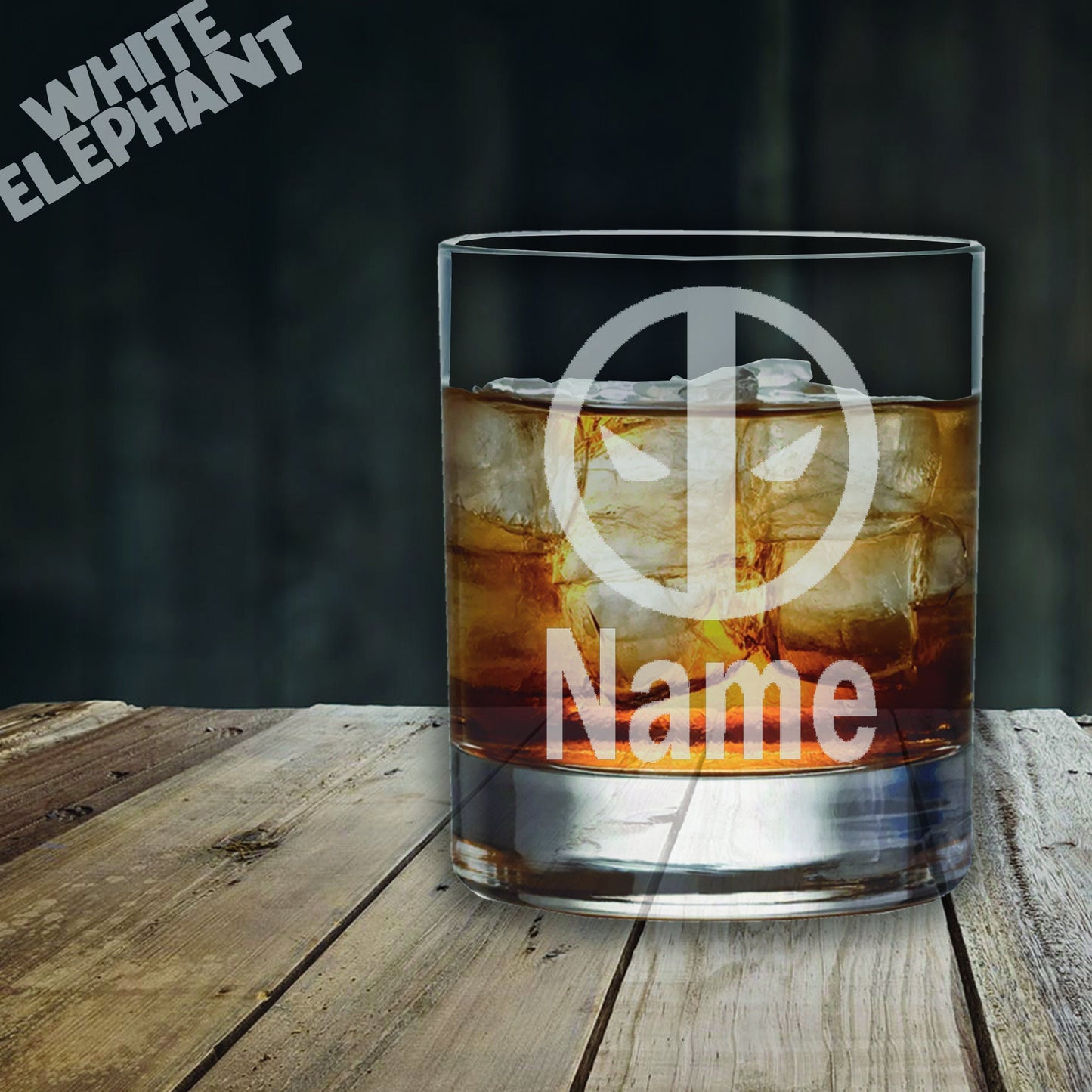 Personalised Deadpool Inspired Laser Etched Whiskey / High-Ball / Pint / Tankard Glass