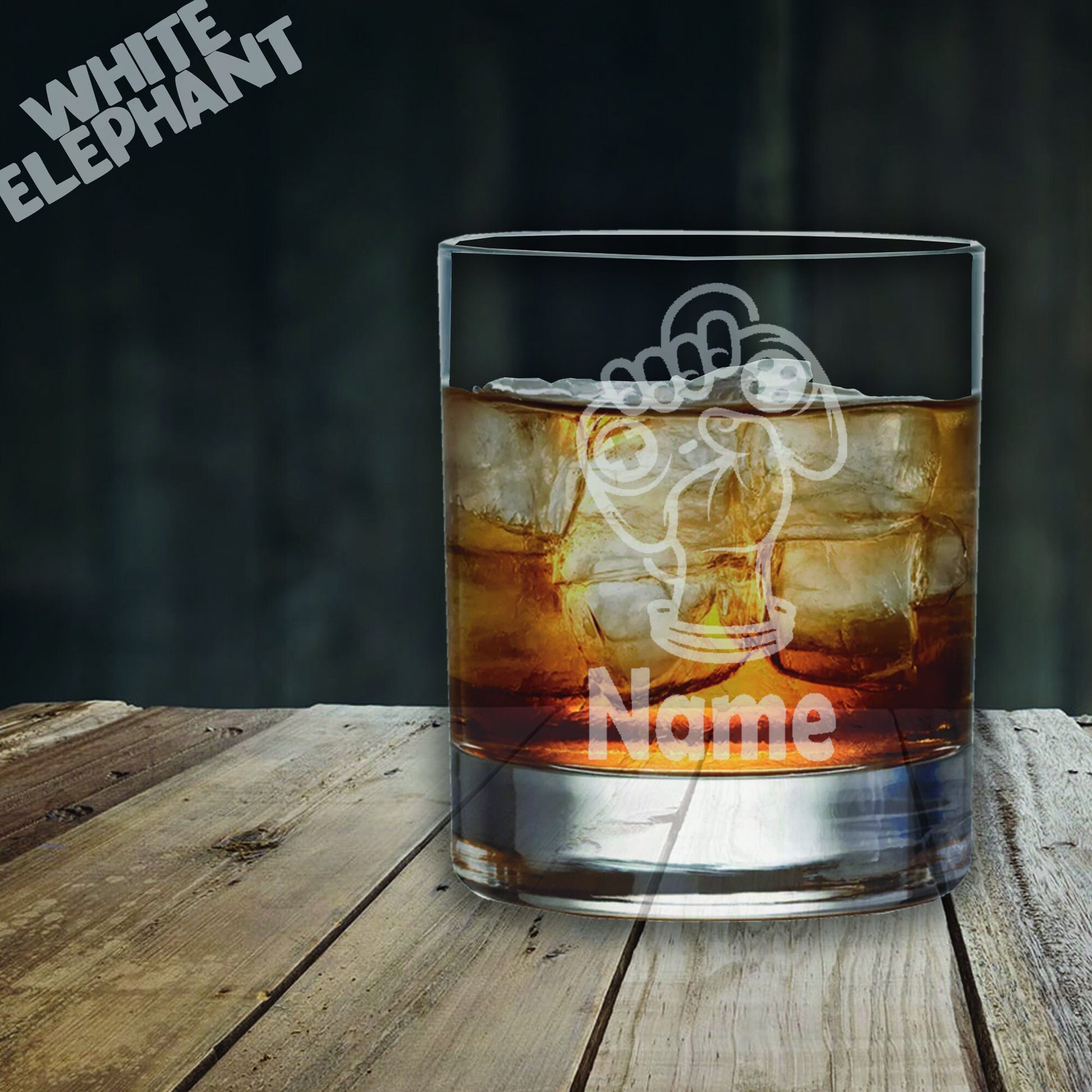 Gaming Controller   Whiskey Glass Gift