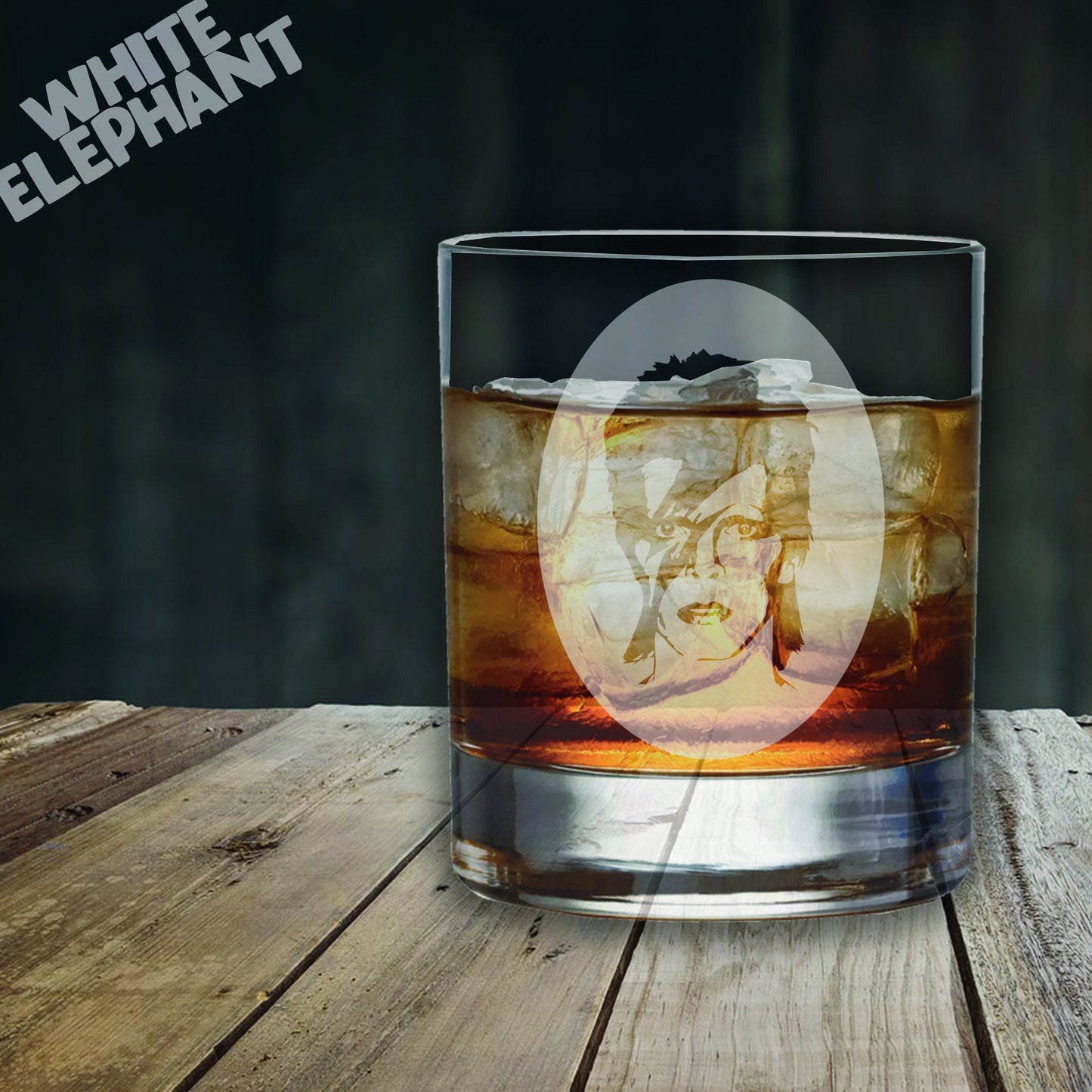 David Bowie  Whiskey Glass Gift