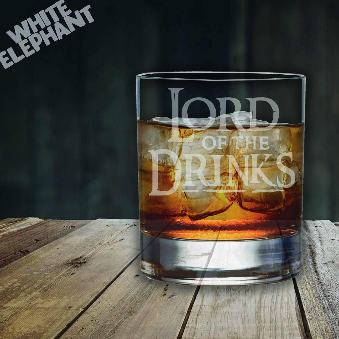 Lord of the Drinks Laser Etched Whiskey / High-Ball / Pint / Tankard Glass