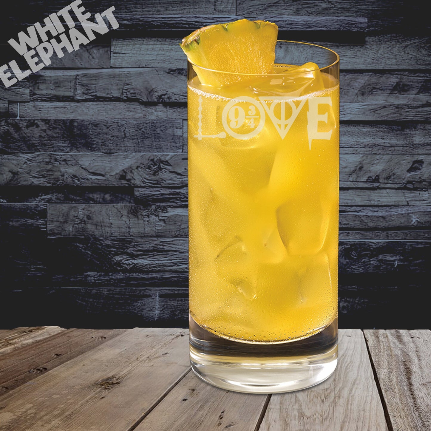 Personalised Harry Potter Love Inspired Laser Etched Whiskey / High-Ball / Pint / Tankard Glass